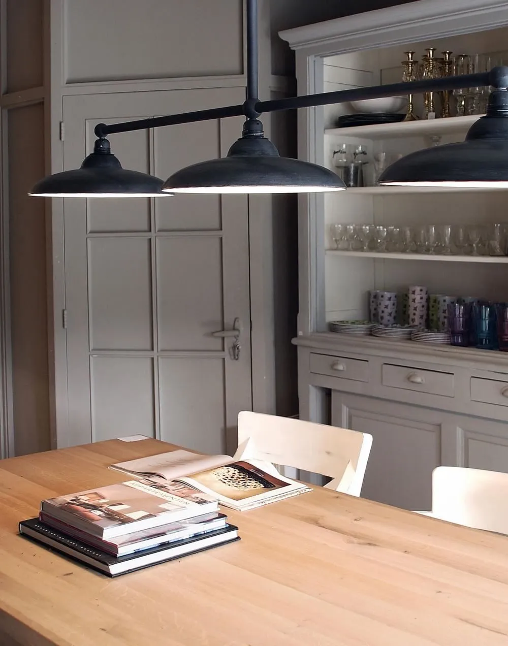 Industrial Pendant Light - Lead Grey, Aluminium