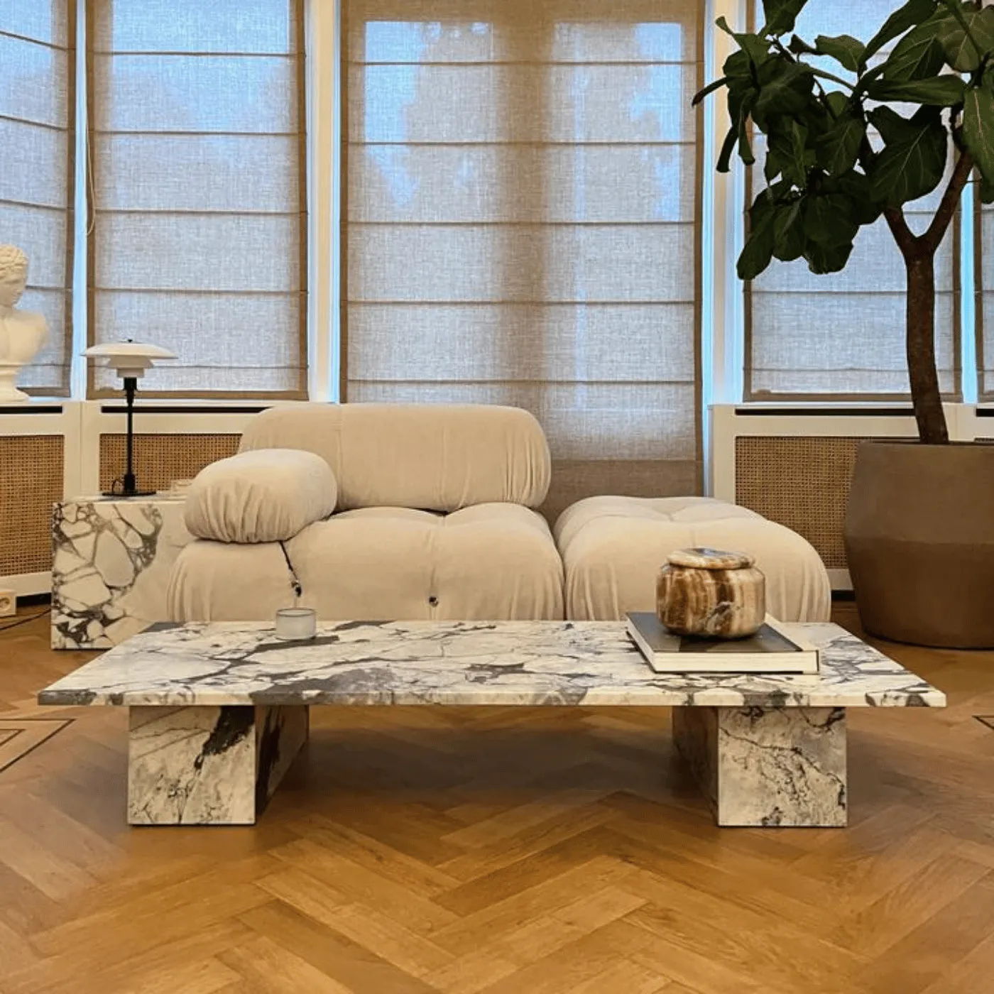 Large Coffee Table - Marble