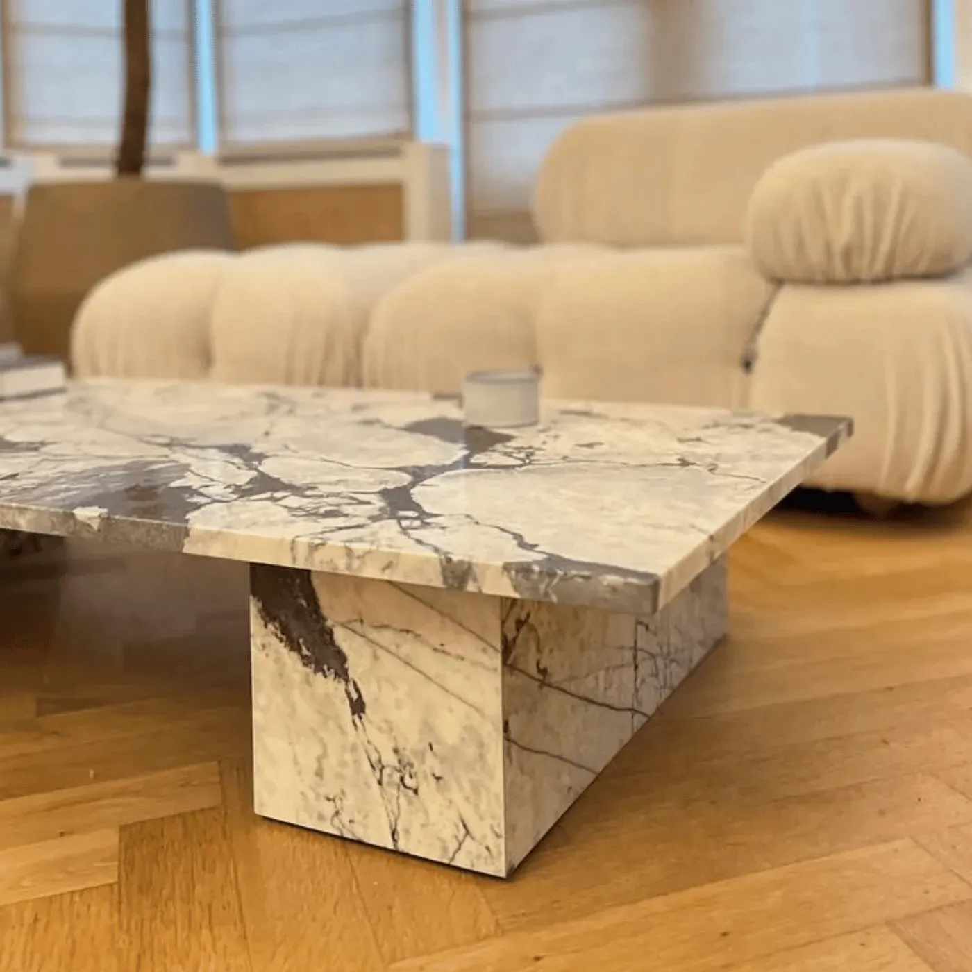 Large Coffee Table - Marble image