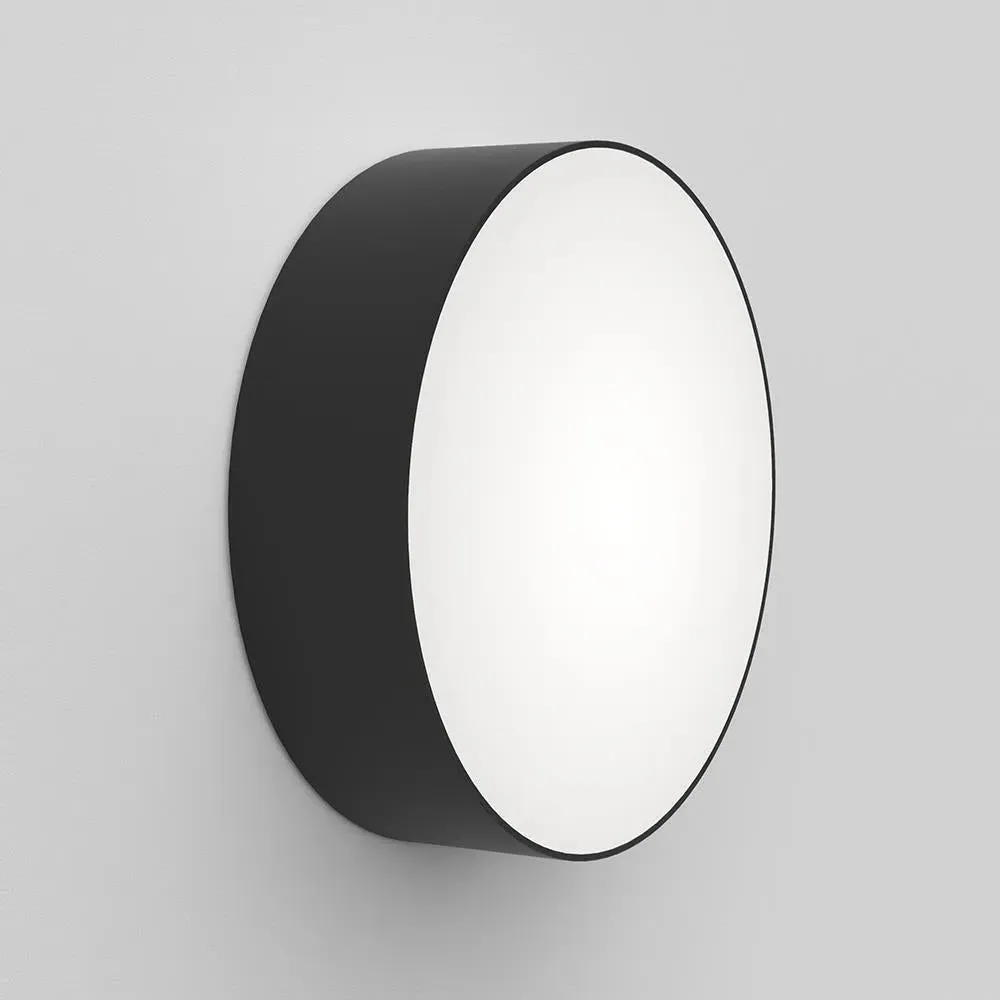 Large Round Wall Light - White, Aluminium