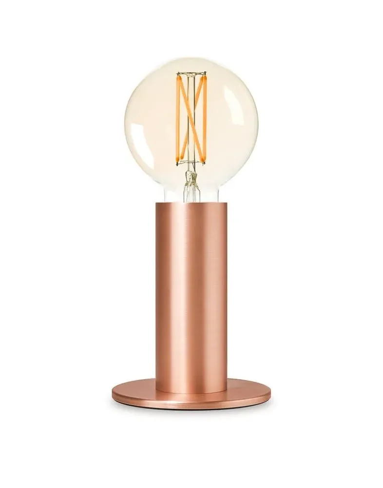 LED Table Lamp with Touch Dimming - Rose Gold image