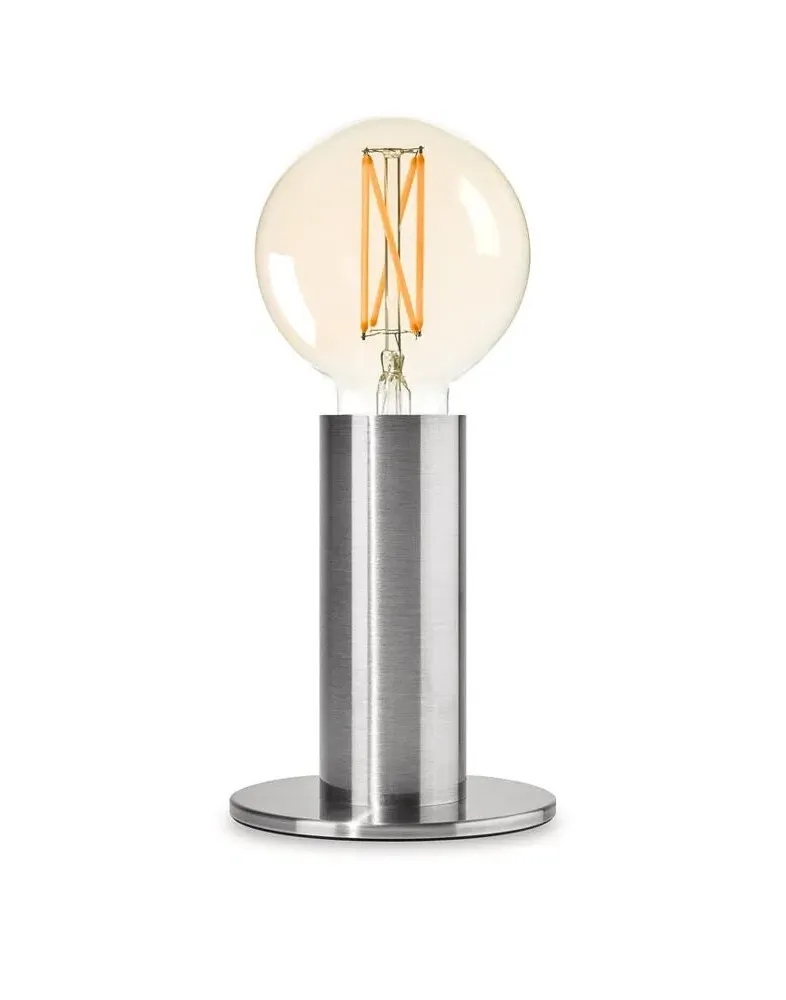 LED Table Lamp with Touch Dimming - Steel image