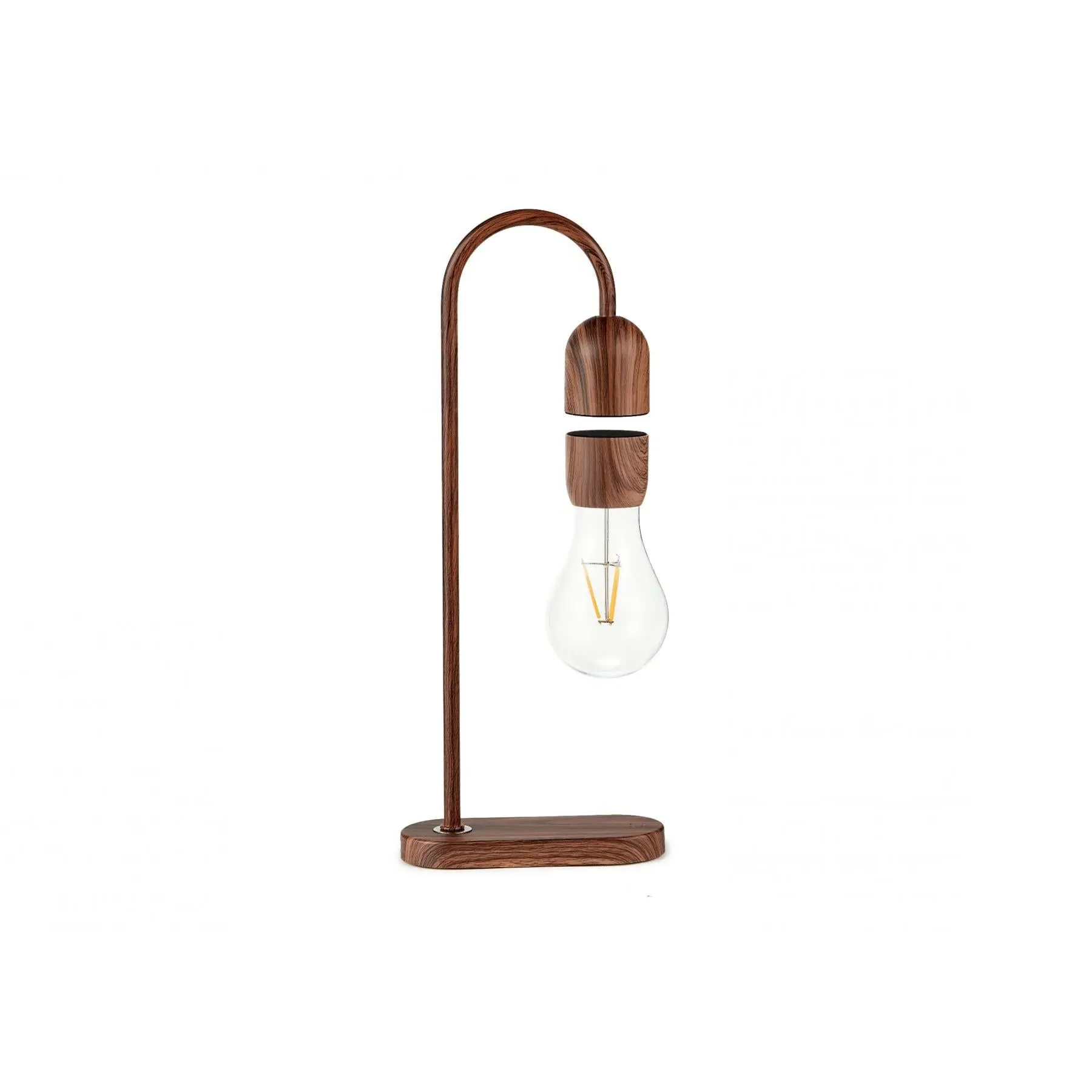 Lightbulb Desk Lamp with Dimmer - Black