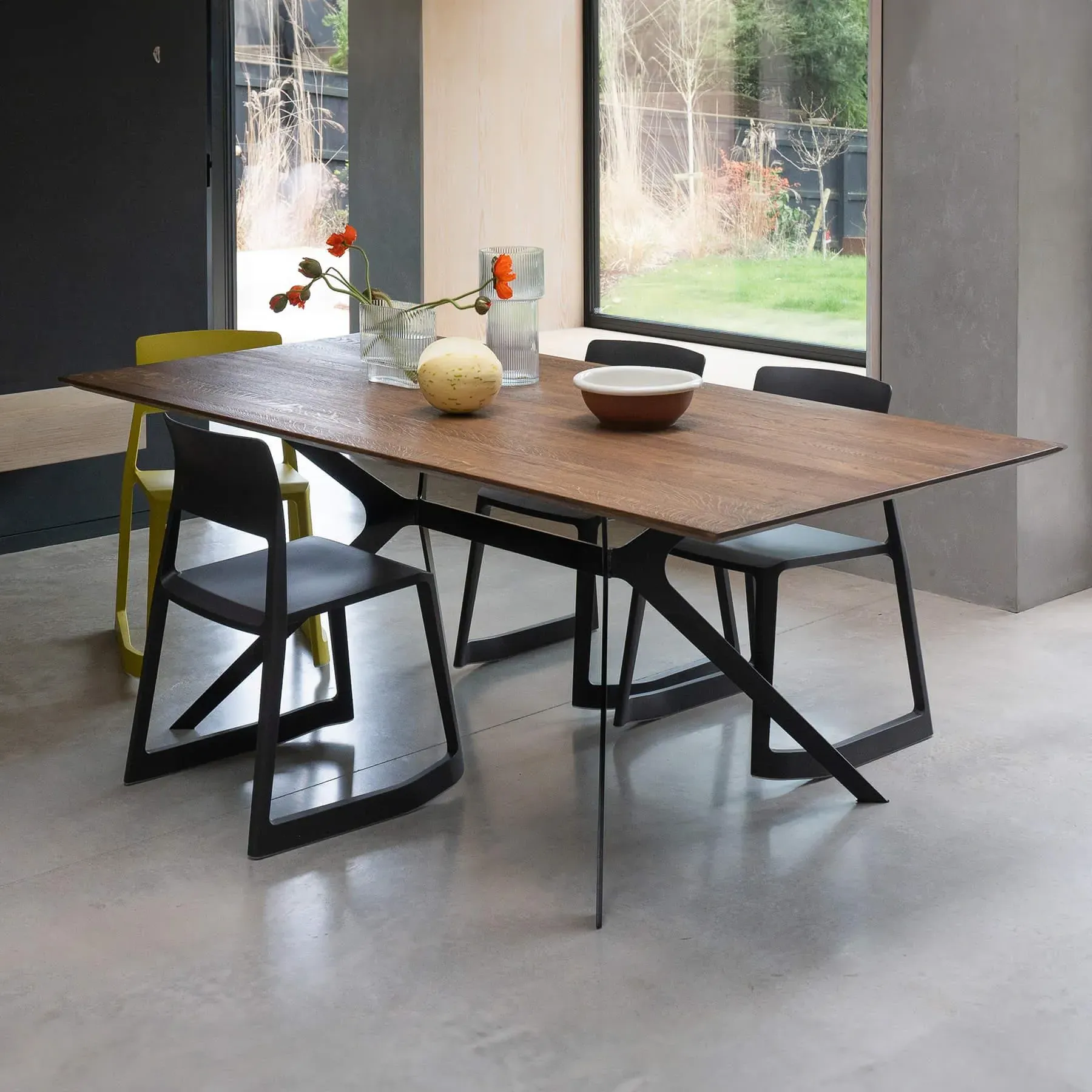 Massif Rectangular Dining Table - Smoked Oak image