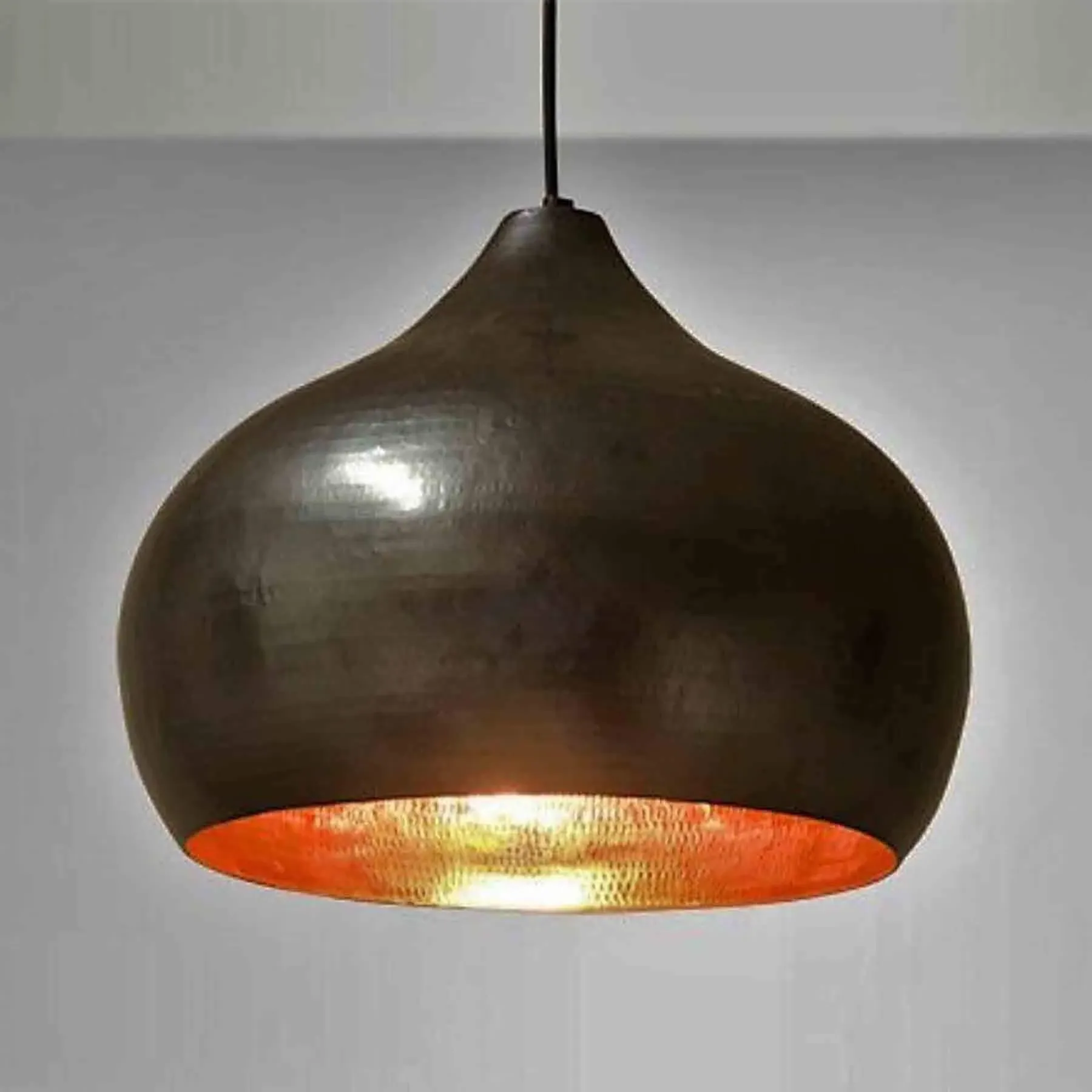 Medium Pendant Light - Copper