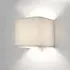 Normal Wall Light with Switch - White, Metal