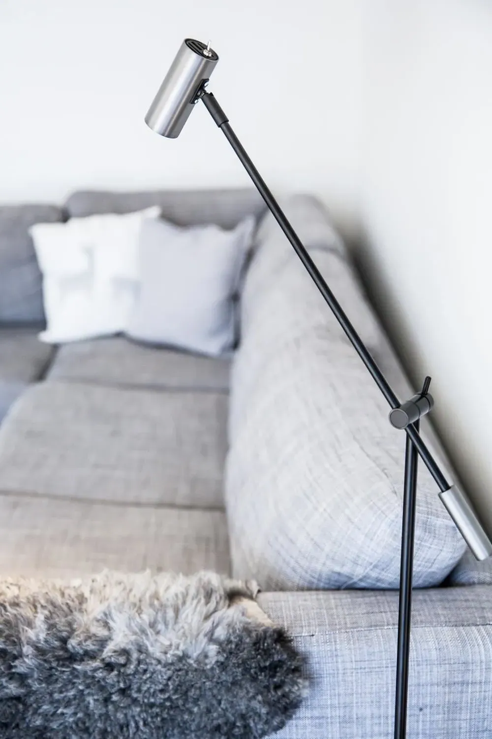 Nyborg One LED Floor Light - Matt White