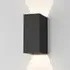 Oslo LED Wall Light - Black, Aluminium