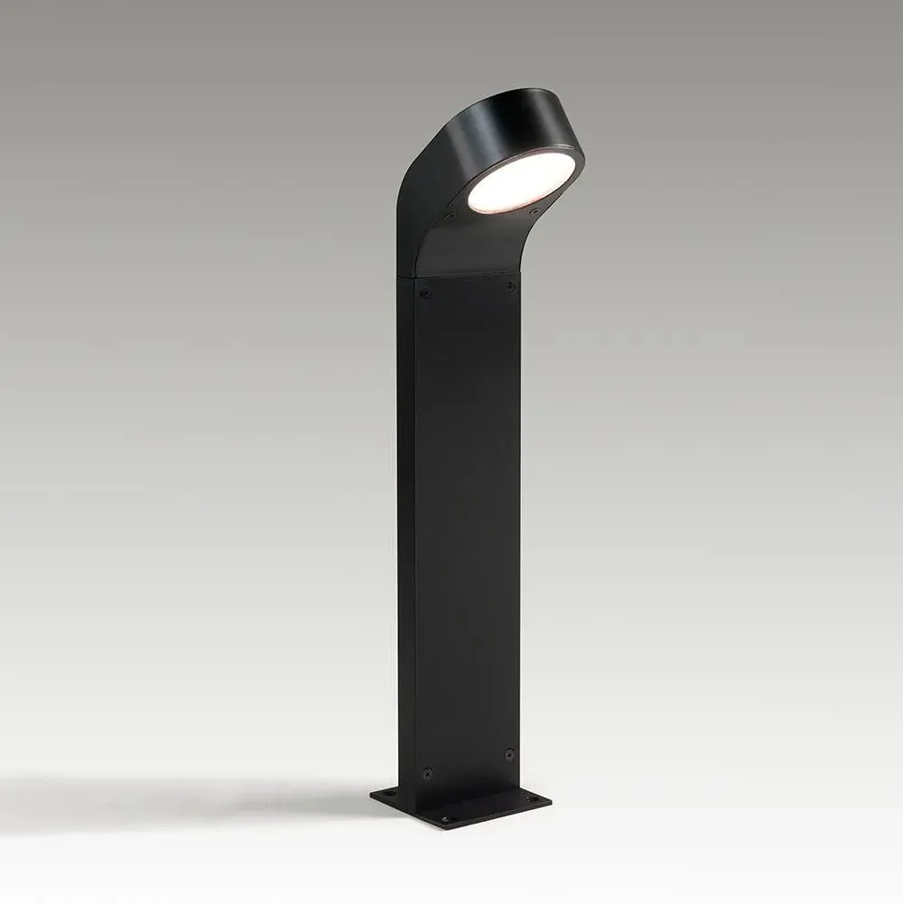 Outdoor Bollard Light - Black, Metal