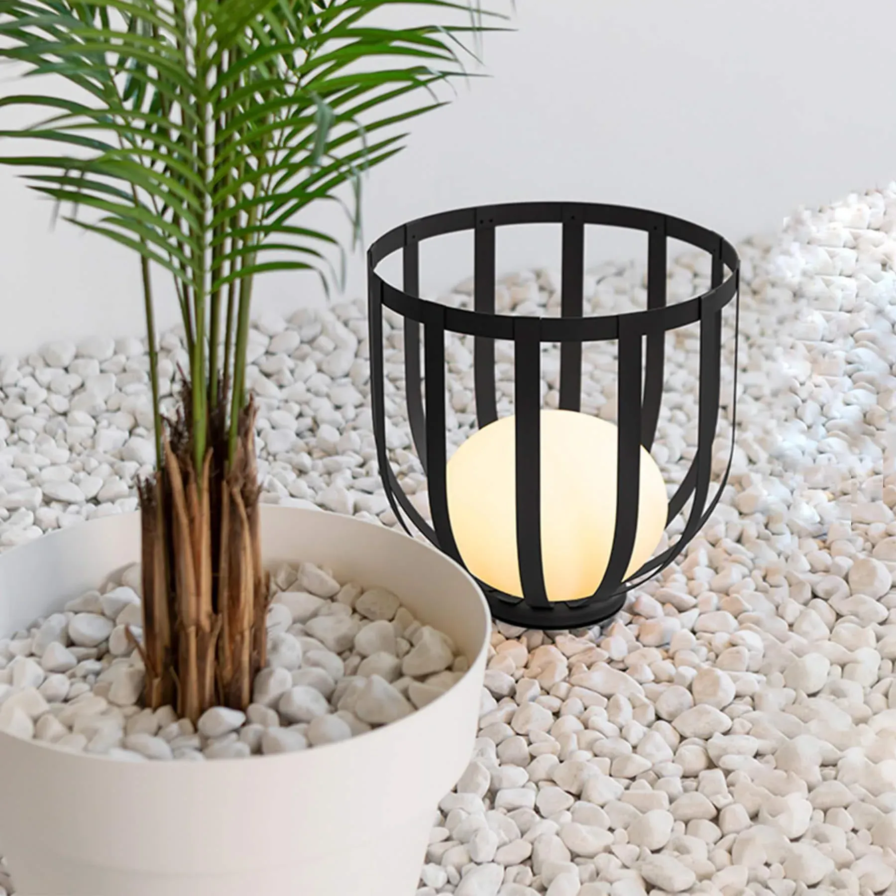 Outdoor Floor Light - Black, Polyethylene image