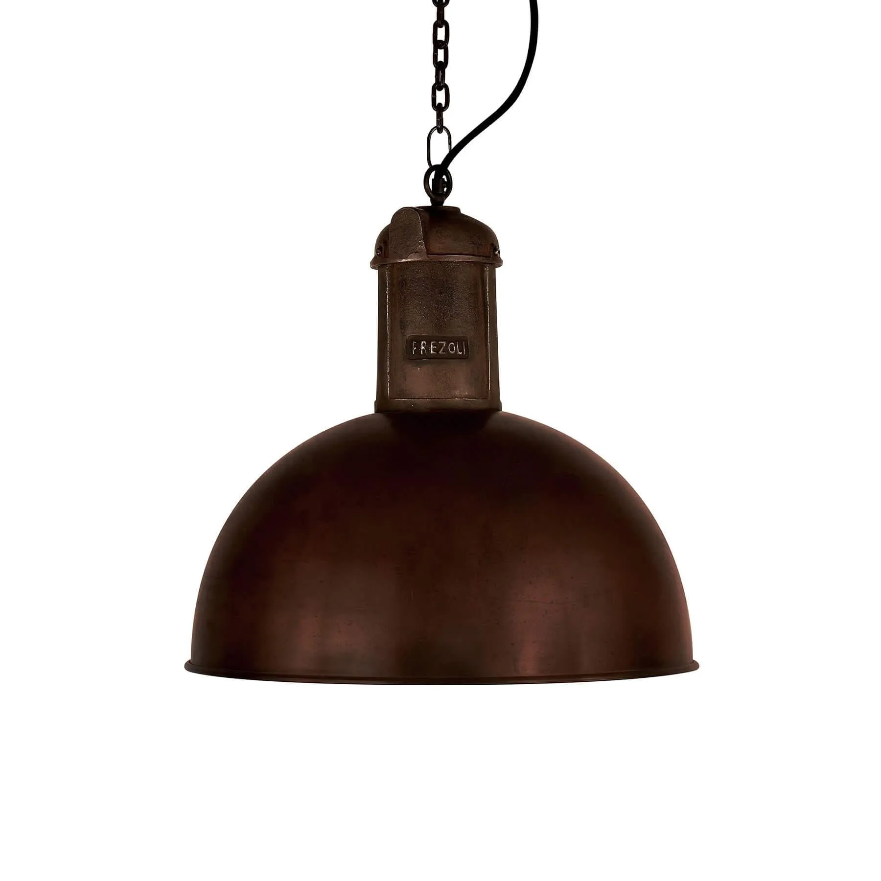 Pendant Light Industrial Design - Brown, Steel image