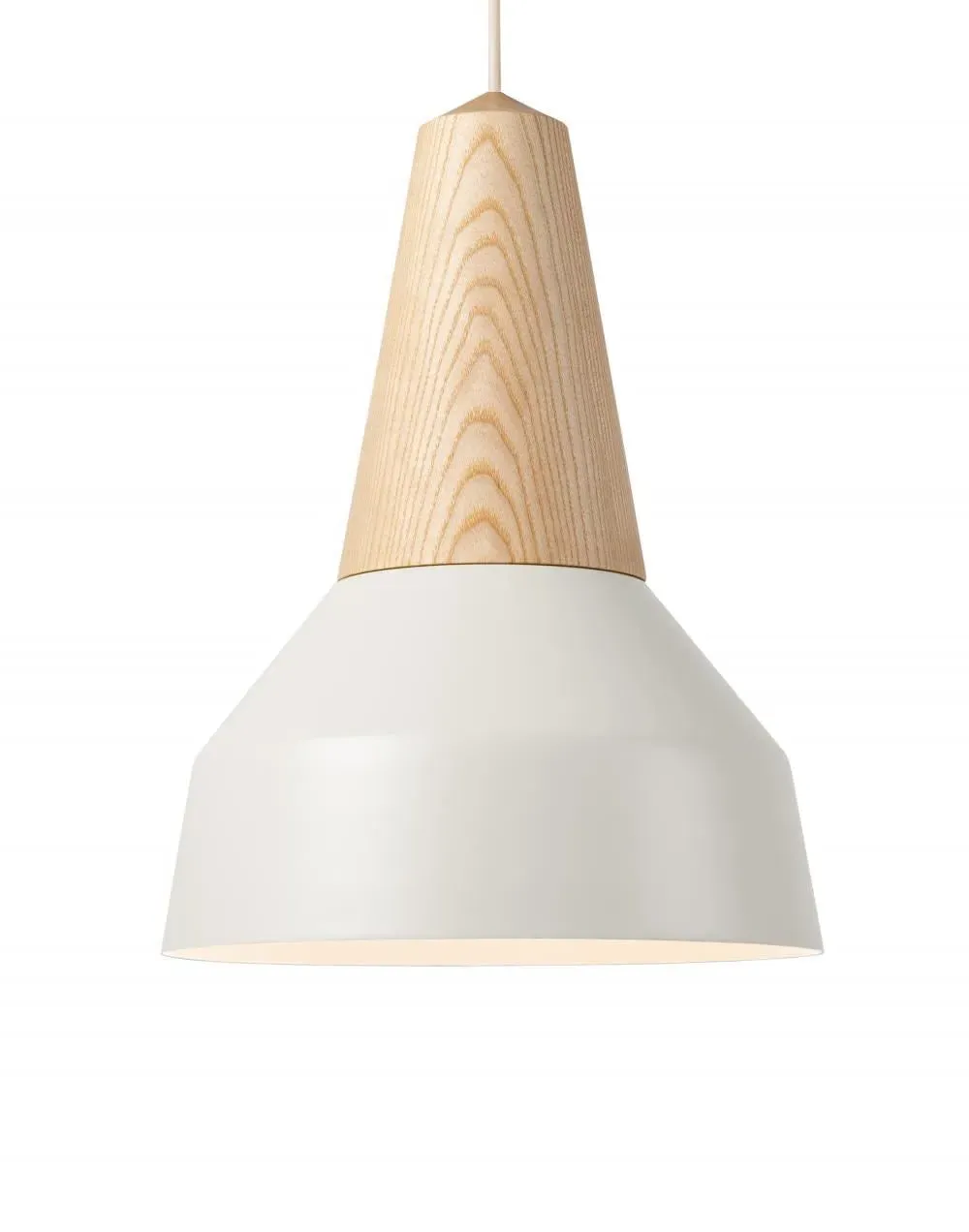 Pendant Light with Magnetic Shade - Blue, Oak