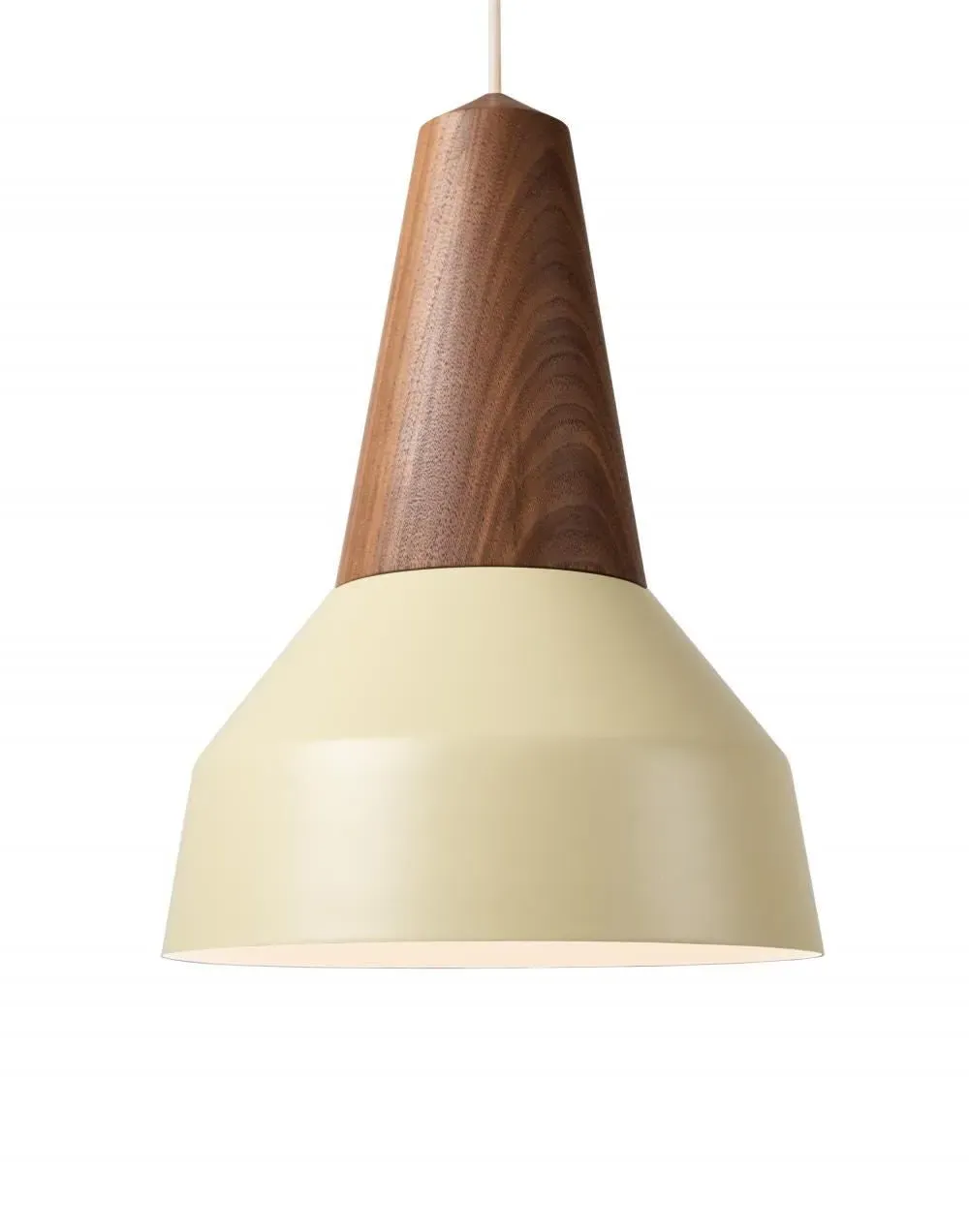 Pendant Light with Magnetic Shade - Walnut