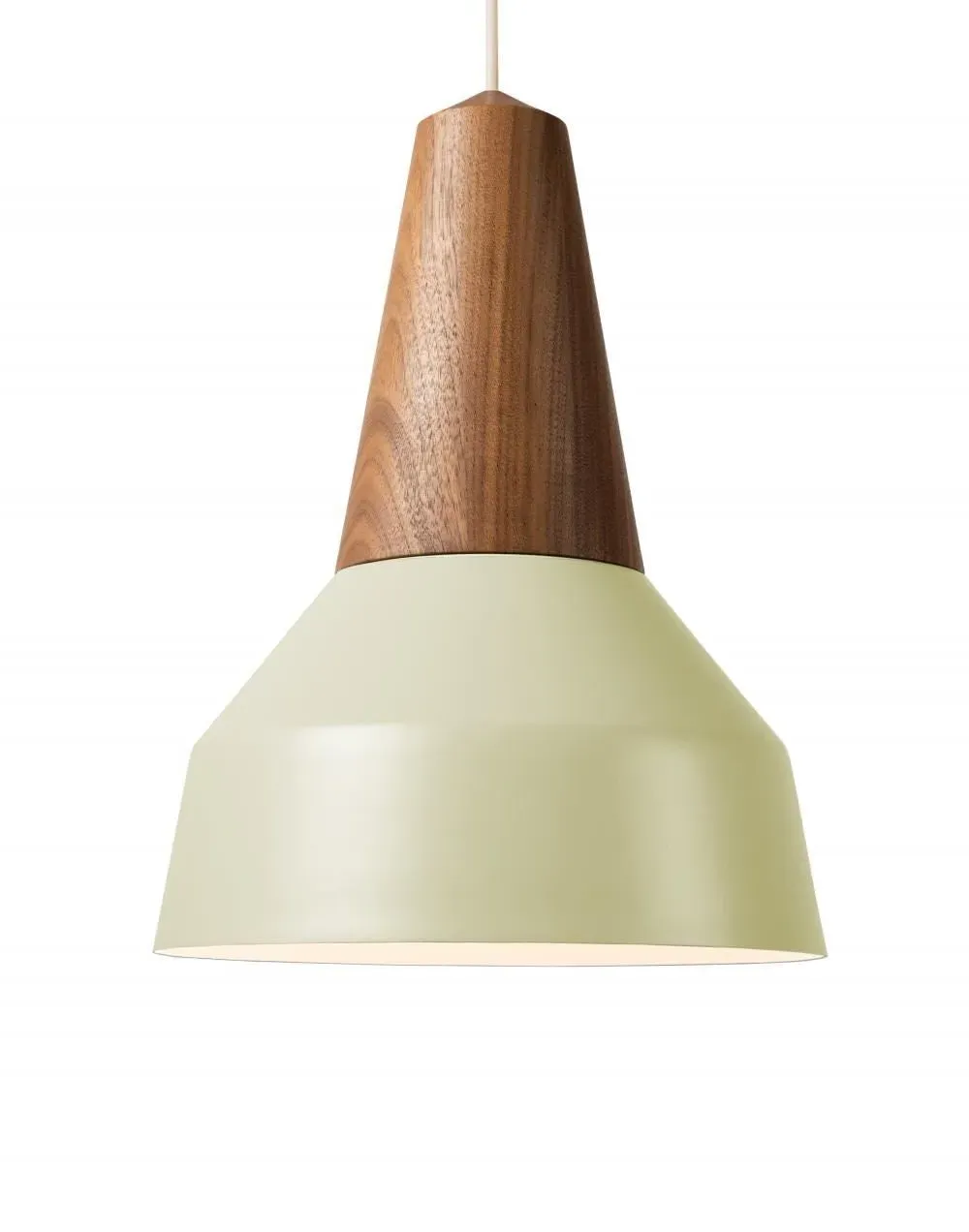 Pendant Light with Magnetic Shade - Walnut