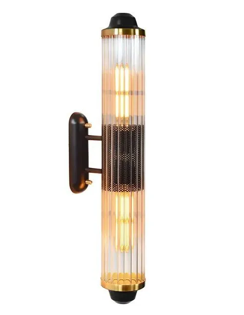 Plaza Wall Light - Black, Brass