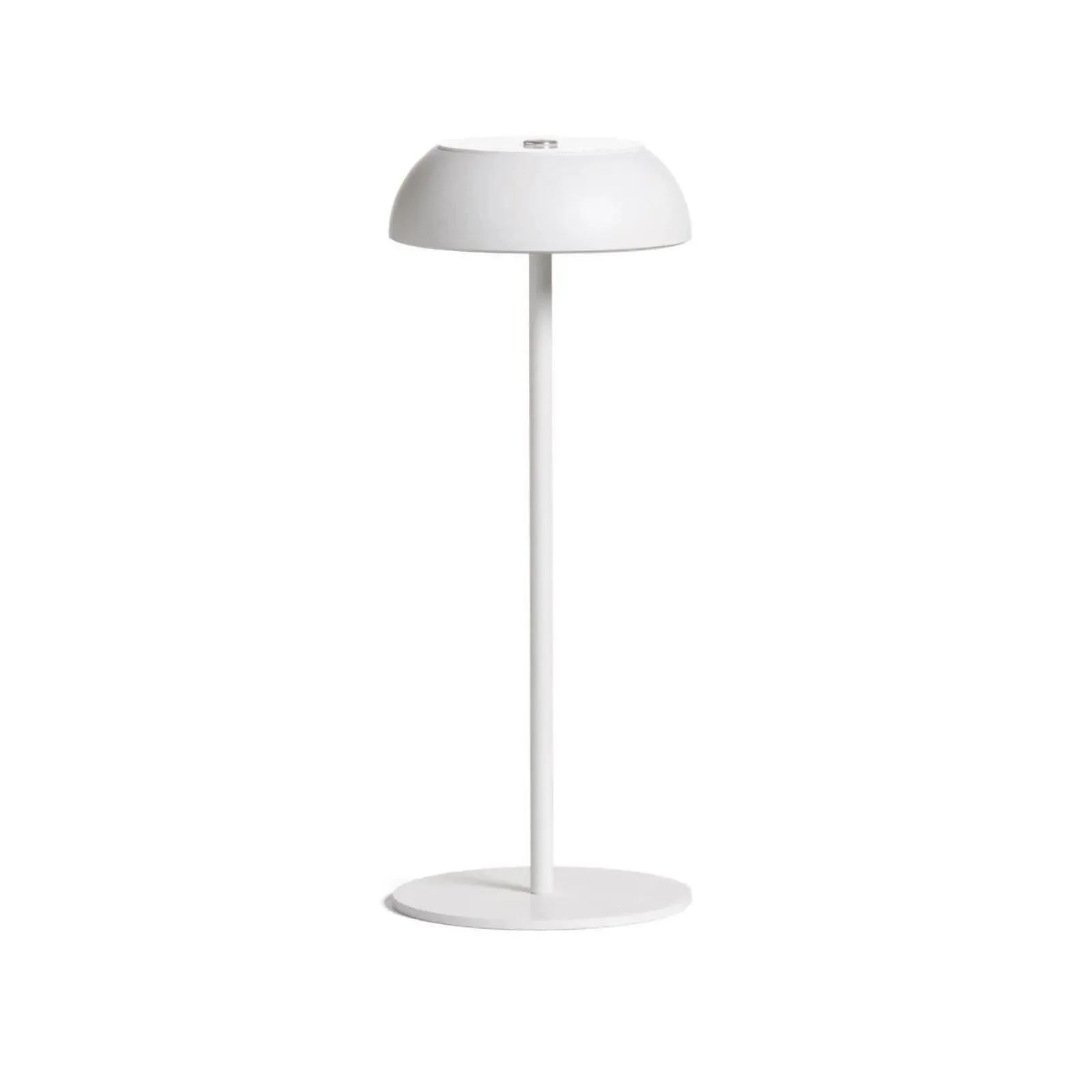 Portable Rechargeable Table Lamp - White, Aluminium