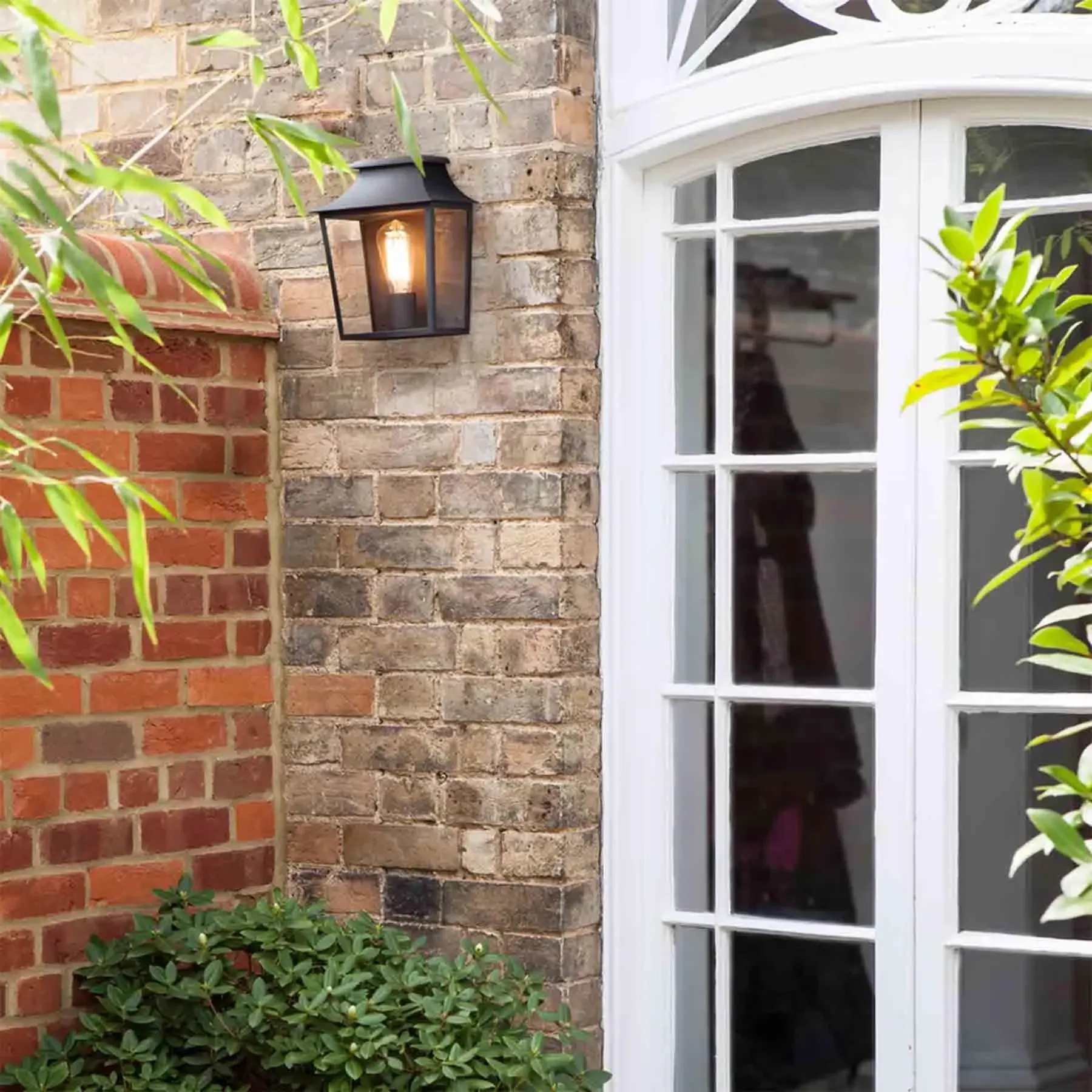 Richmond 235 Wall Light - Steel, Glass