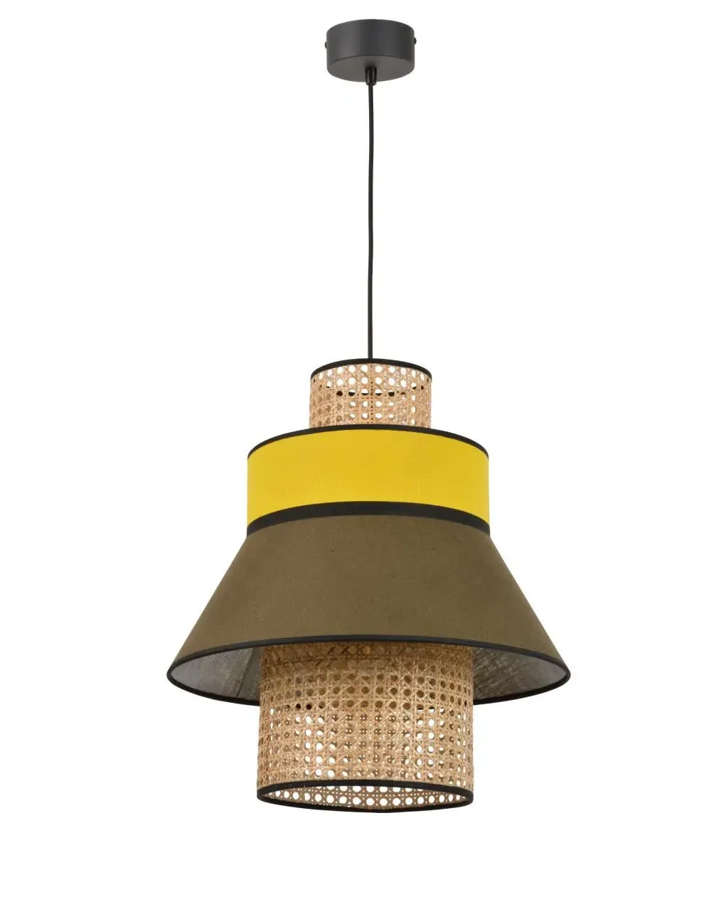 Singapore GM Pendant Light - Pale Blue, Linen