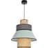 Singapore GM Pendant Light - Pale Blue, Linen