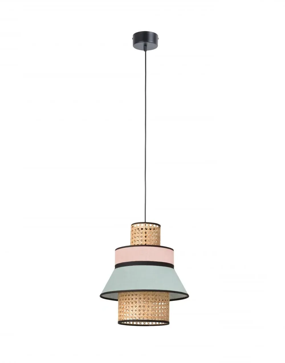 Singapore Mini GM Pendant Light - Rose, Linen