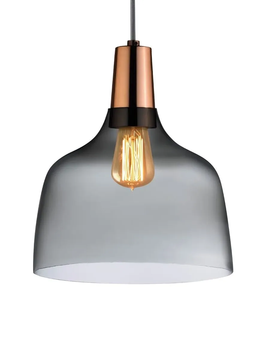 Single Pendant Light - White, Glass