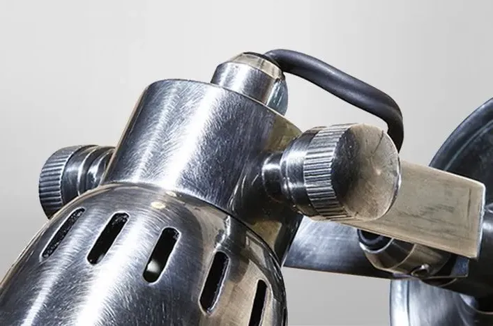 Single Spotlight Adjustable - Antique Black