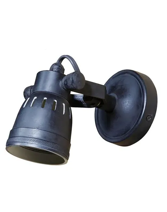 Single Spotlight Adjustable - Antique Black image