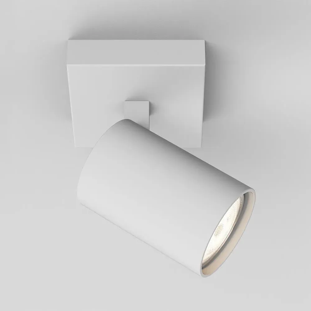 Single Spotlight with Rotation - Black, Metal