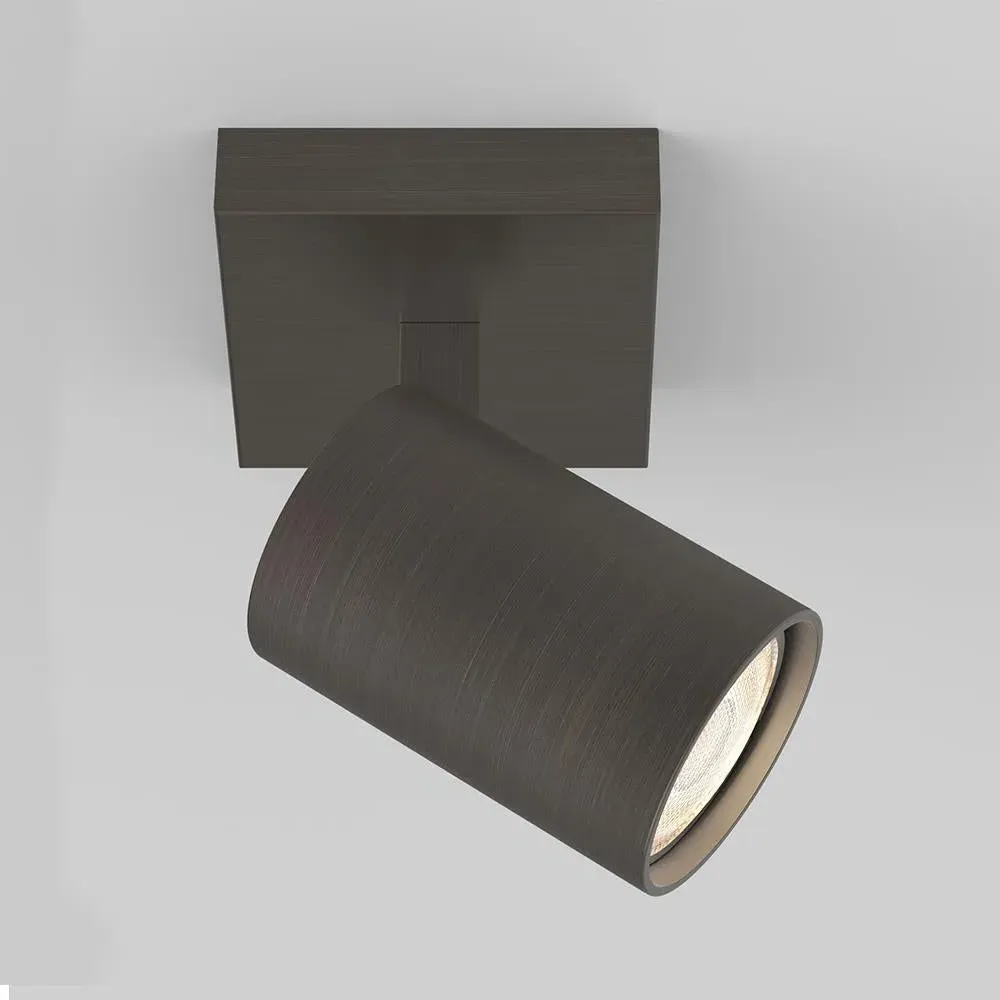 Single Spotlight with Rotation - Black, Metal