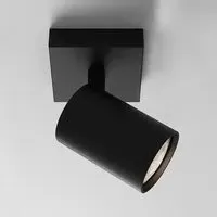 Single Spotlight with Rotation - Black, Metal