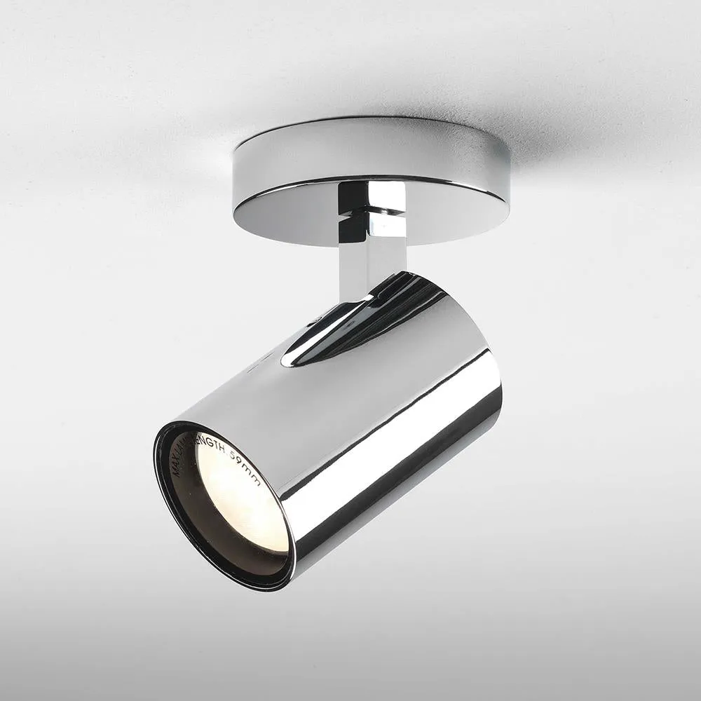 Single Wall Ceiling Spot Light - White