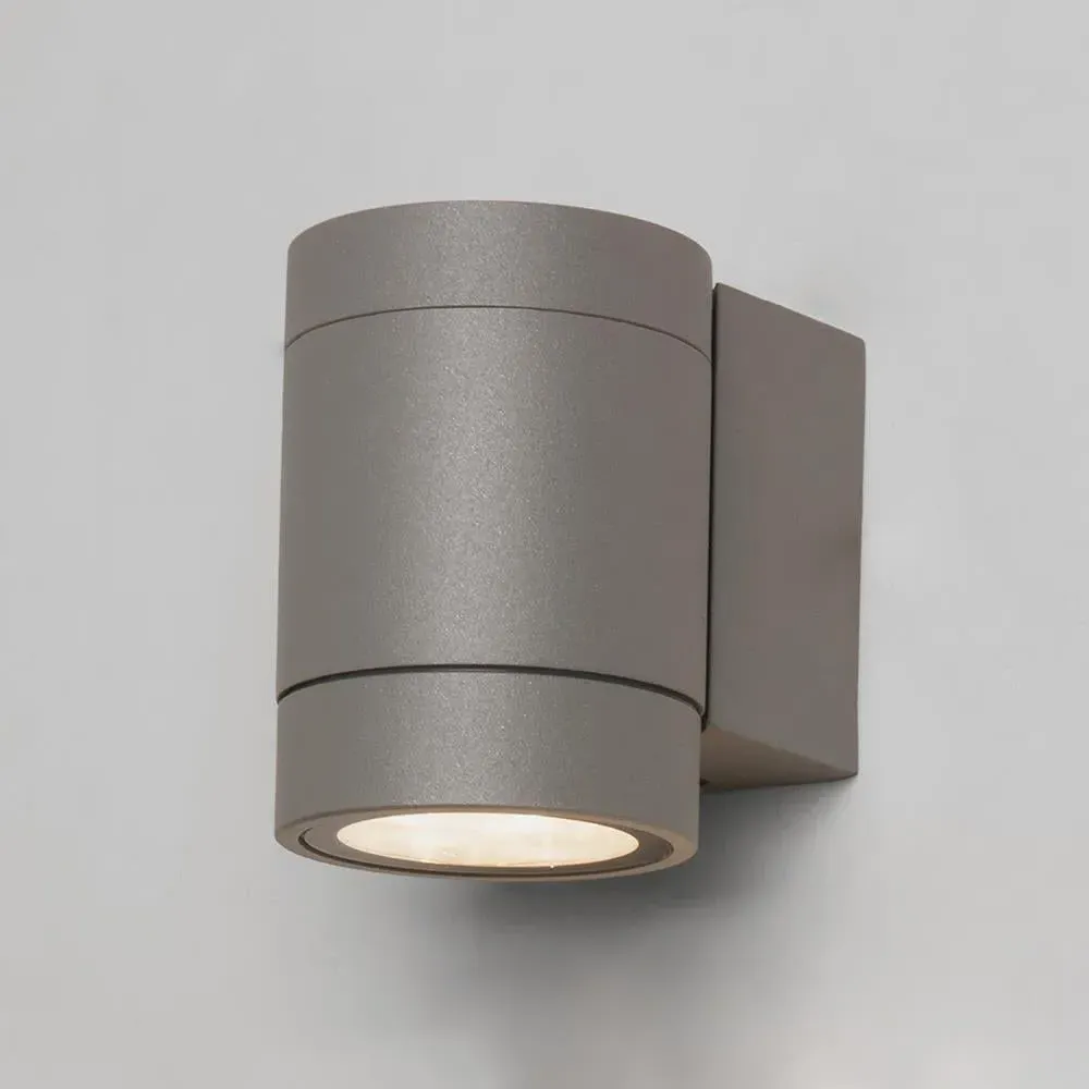 Single Wall Light with LED - Black
