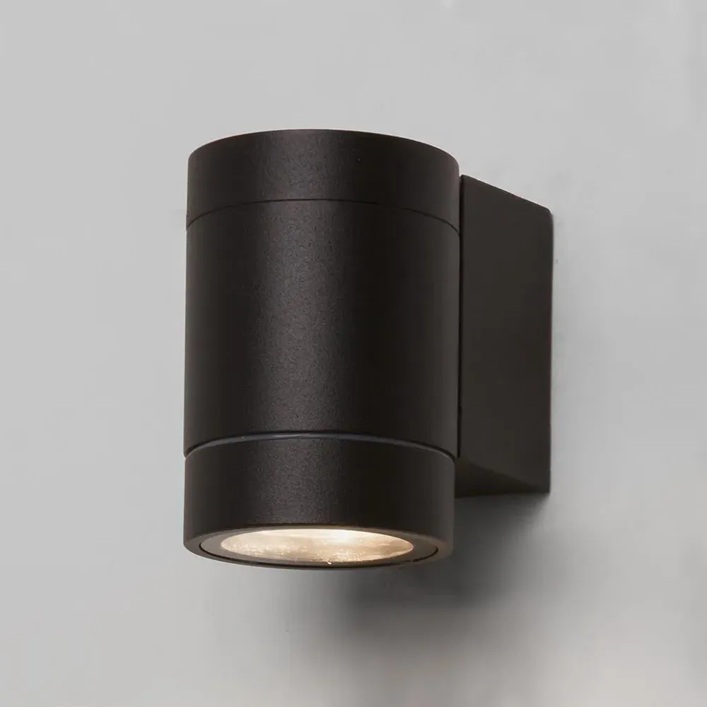 Single Wall Light with LED - Black
