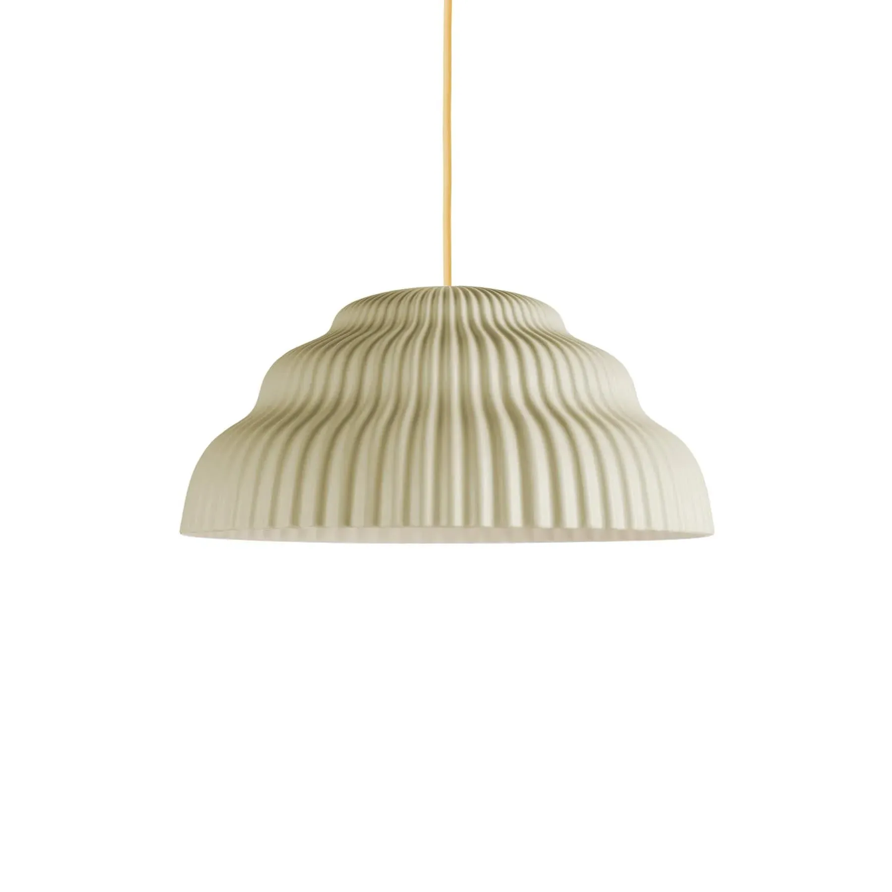 Small Pendant Light Cascading Design - Moss, Ceramic image