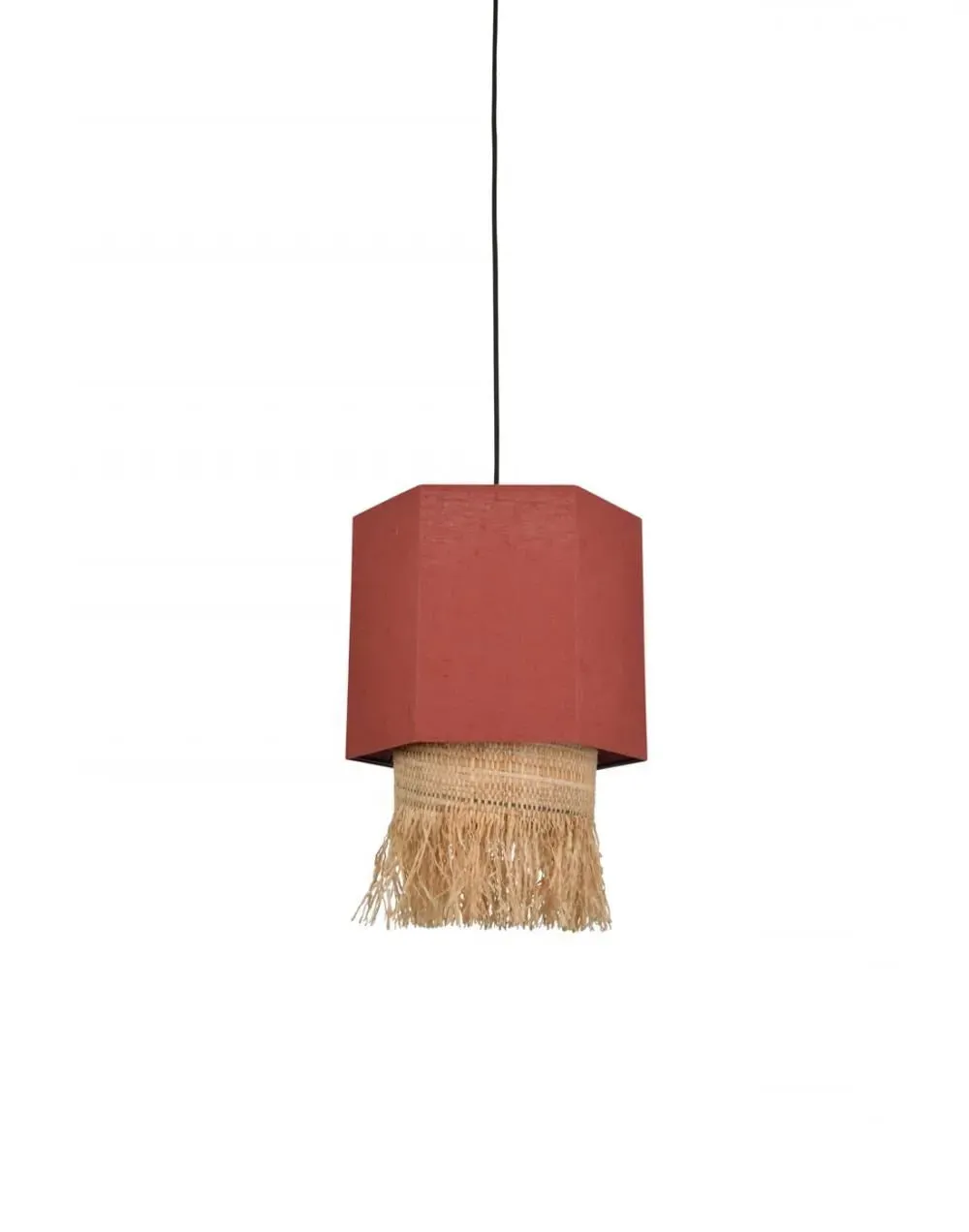 Small Pendant Light - Massala, Washed Linen