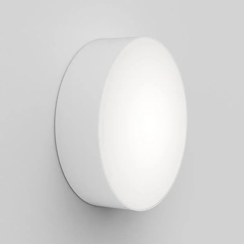 Small Round Wall Light - Black, Aluminium