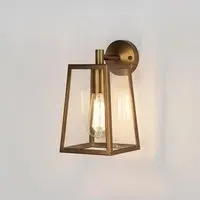Small Wall Light - Brass, Stainless Steel