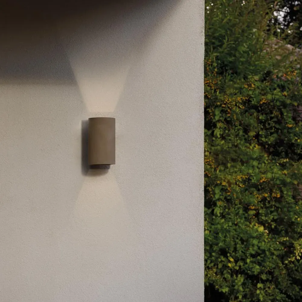 Small Wall Light with LED - Concrete