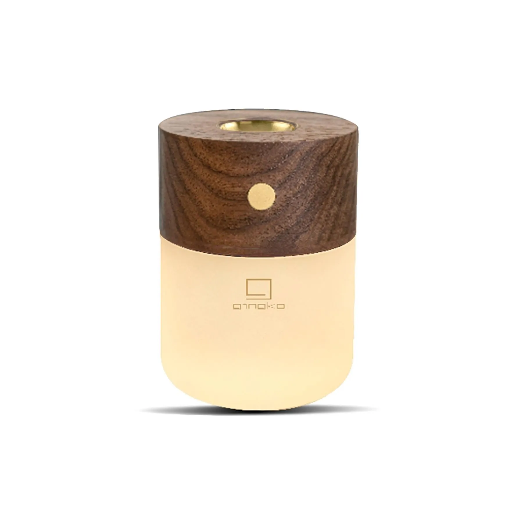 Smart Diffuser Desk Lamp - Walnut, Wood image