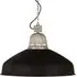 Spey Large Industrial Pendant Light - Matt Black, Aluminium