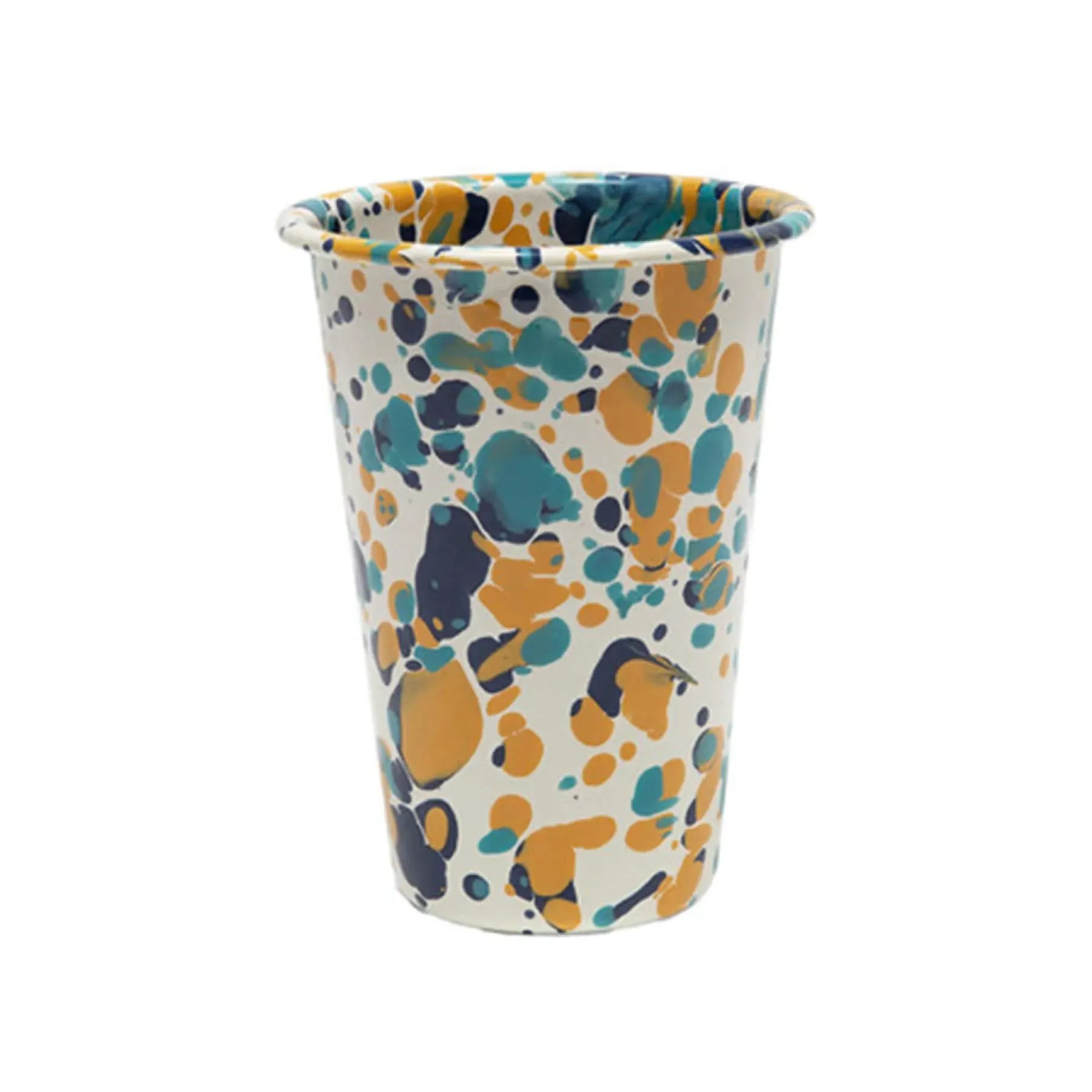Stackable Tumbler - Blue, Porcelain Enamel