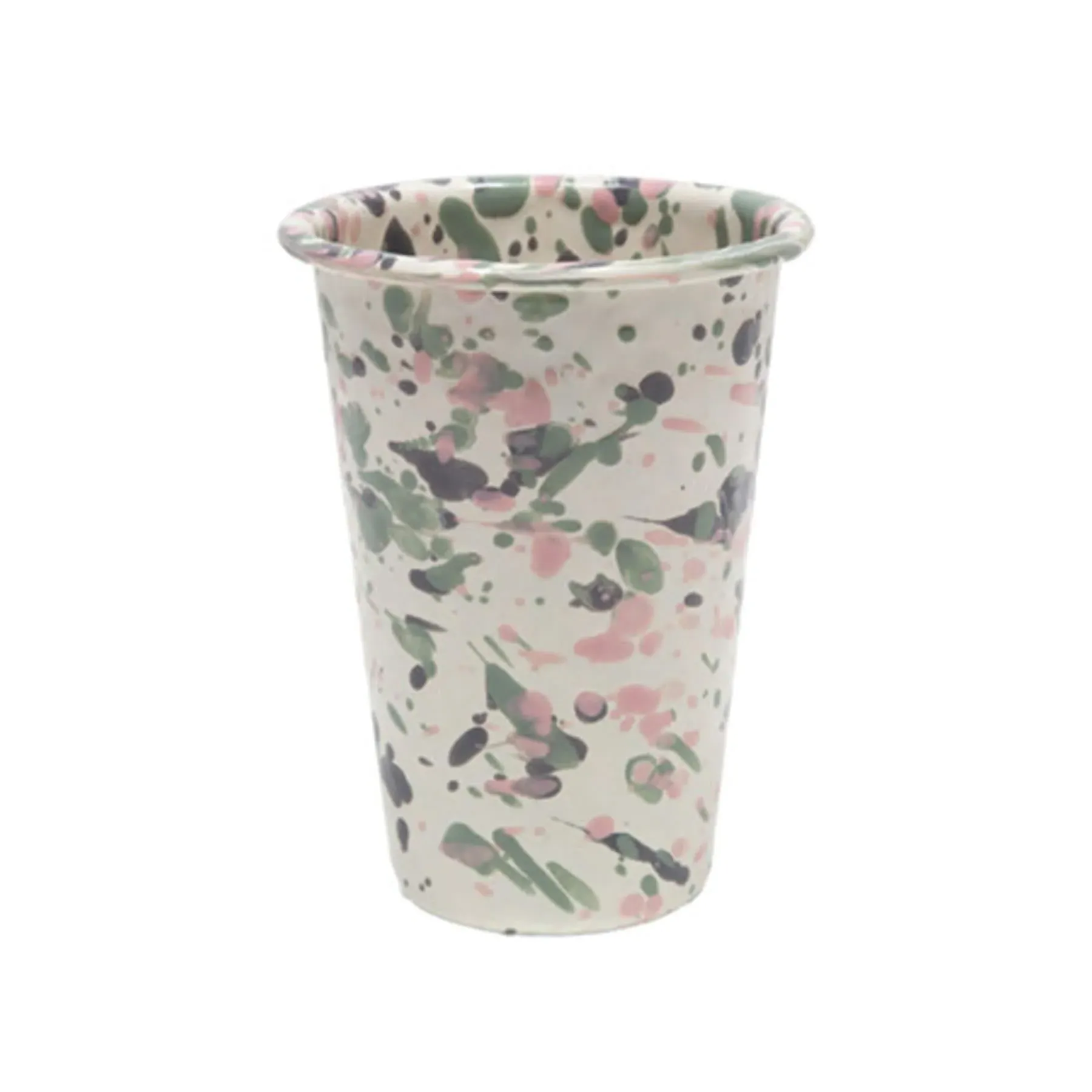 Stackable Tumbler - Yellow, Porcelain Enamel