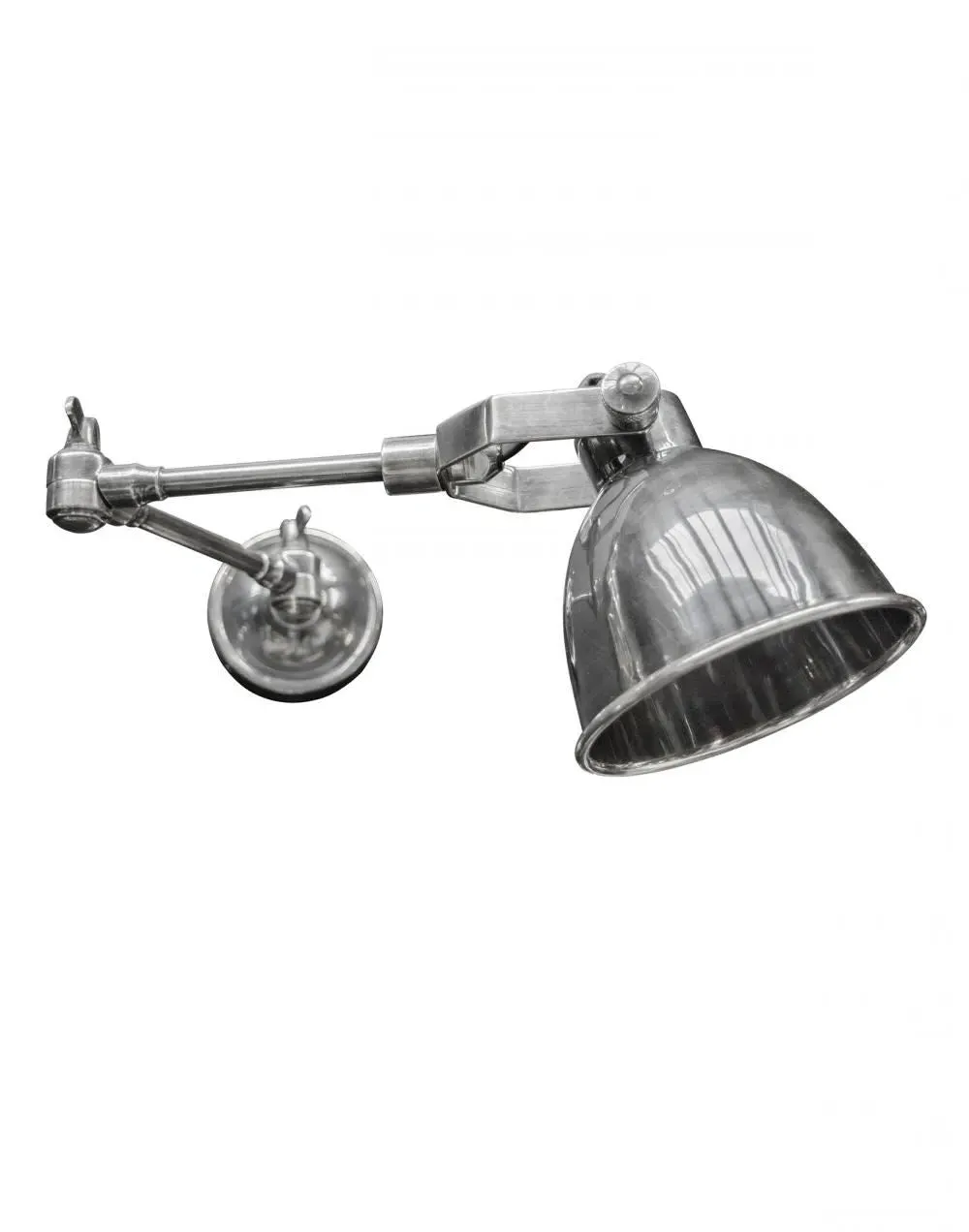 Swing Wall Light with Adjustable Arms - Black