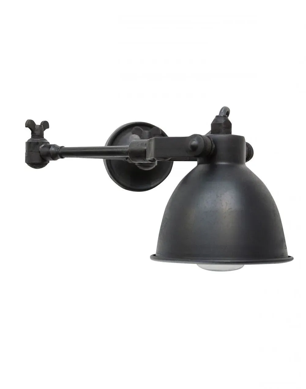 Swing Wall Light with Adjustable Arms - Black