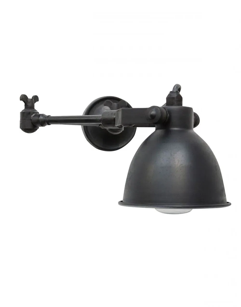 Swing Wall Light with Adjustable Arms - Brass