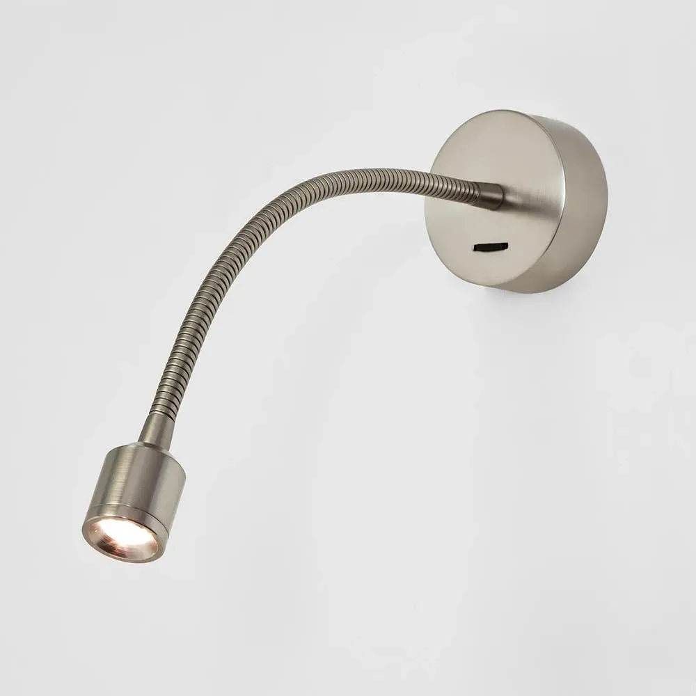 Switched Wall Light with LED - Bronze