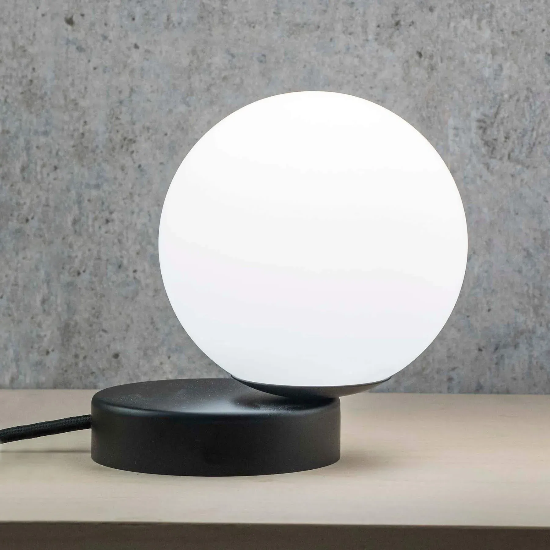 Table Lamp with Asymmetrical Design - Satin Gold