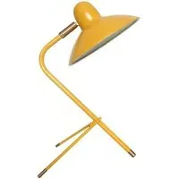 Table Lamp with Swivel Head - Mustard, Steel