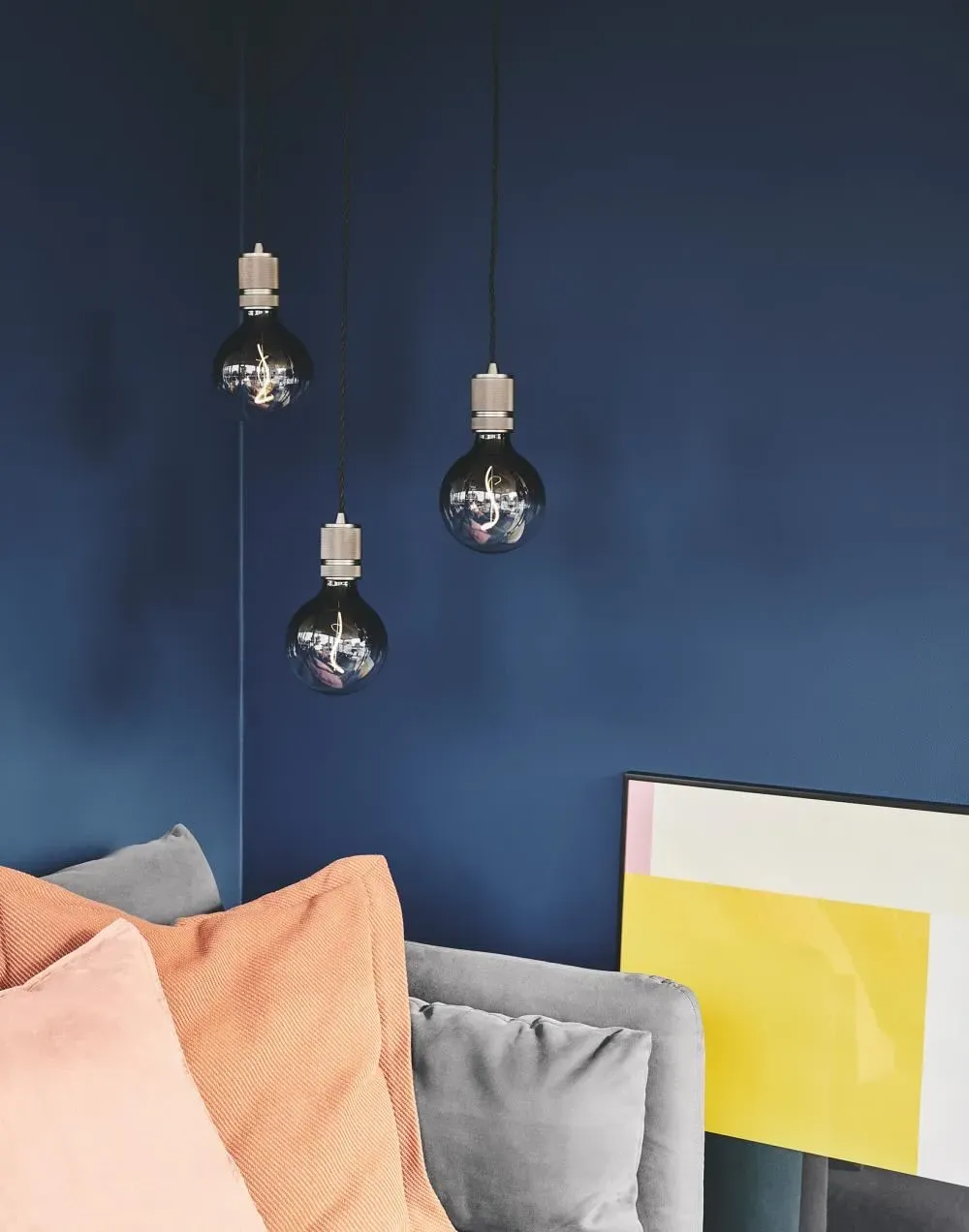 Triumph Pendant Fitting - Matt Silver