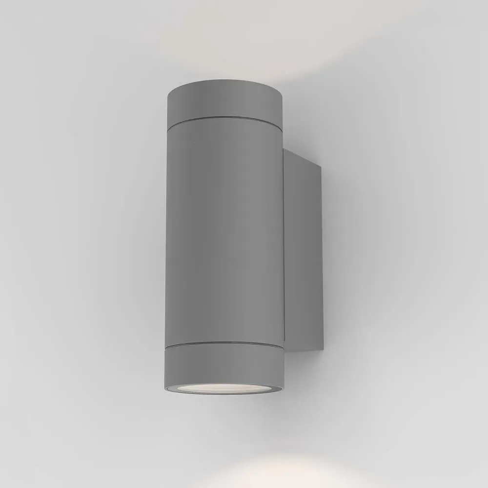 Twin Wall Light with LED - Black